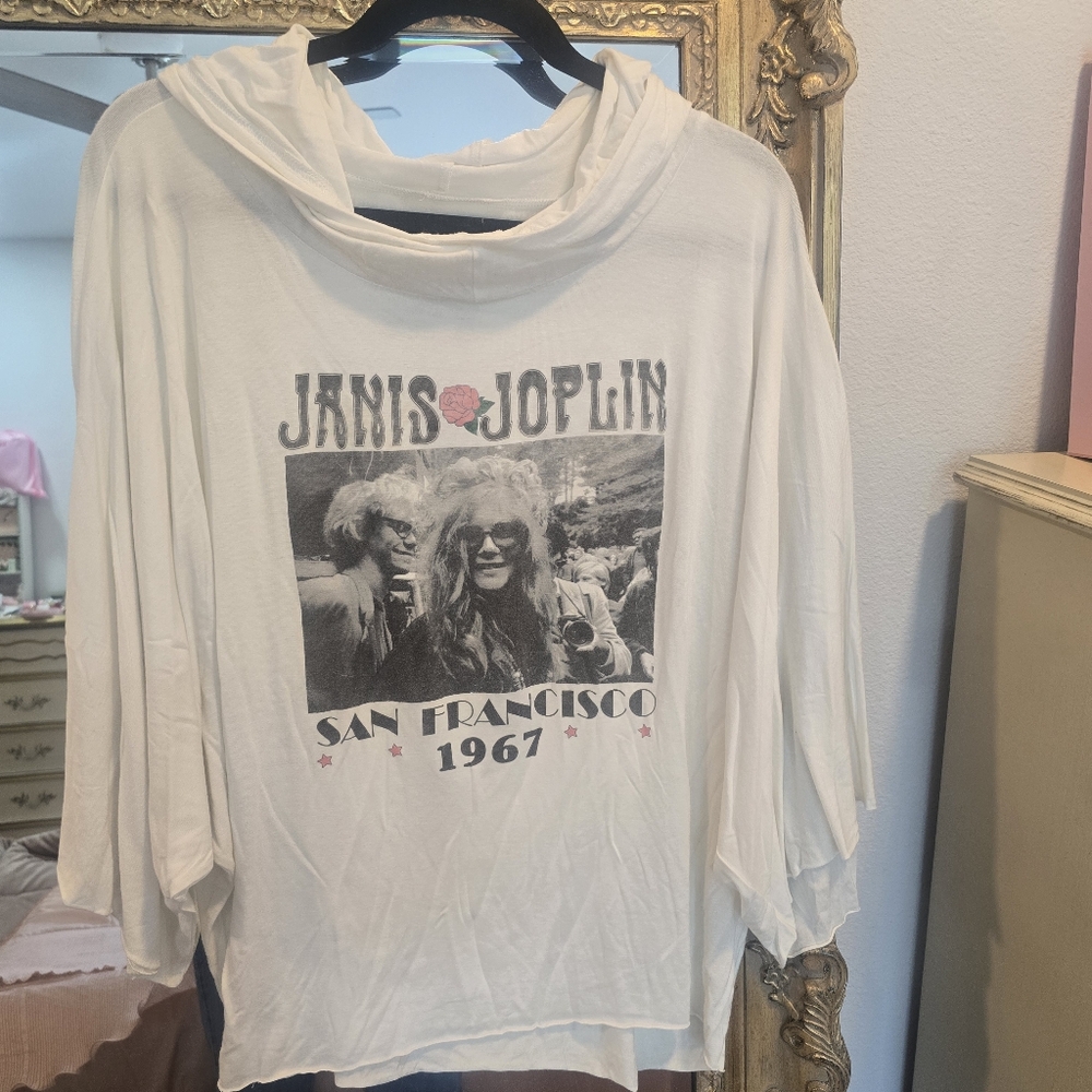 Janis Joplin San Francisco Sunset Hoodie T-Shirt